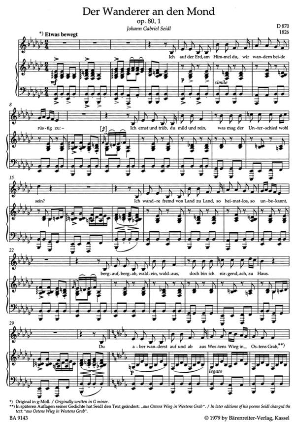 Lieder, Volume 3